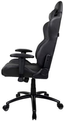 Gamer szék Arozzi Vernazza, ergonomikus felépítés, könnyű fémváz, kényelem, 105 kg teherbírás, állítható, forgatható, fejpárna és derékpárna