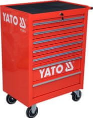 YATO Pojízdná montážní skříň 7 zásuvek YT-0914 YATO