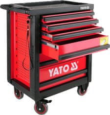 YATO Pojízdná montážní skříň 6 zásuvek YT-0902 YATO