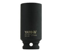 YATO 1/2" hlavice 27mm šestihranná prodloužená průmyslová YT-1047 YATO