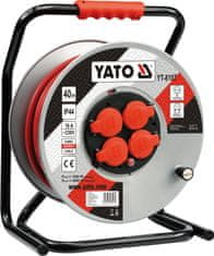 YATO Kabel prodlužovací 40m buben 4 zásuvky YT-8107 YATO