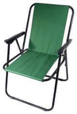 Cattara Židle kempingová skládací BERN zelená CATTARA
