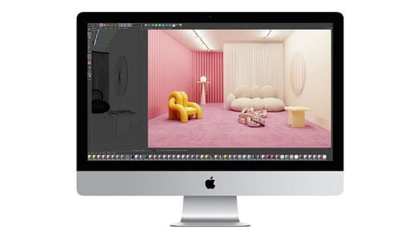 Domácí i kancelářský počítač Apple iMac 21,5 (MHK33CZ/A) 2020 štíhlý elegantní monitor bez rámečku all-in-one