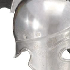 Greatstore Řecká vojenská přilba pro LARPy replika stříbro ocel