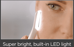 Seřezávač obočí a chloupků s LED světlem