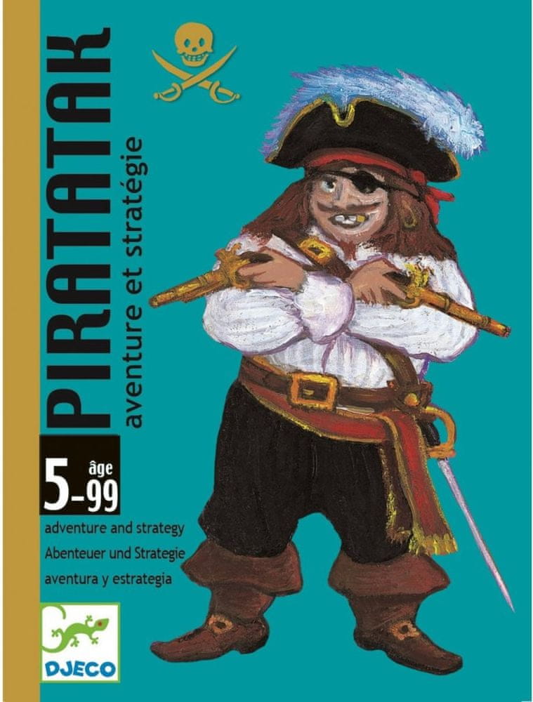 Levně Djeco Karetní hra Útok pirátů