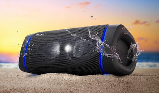 Bezdrátový bluetooth reproduktor Sony SRS-XB33 odolná kompaktní konstrukce outdoor dlouhá výdrž baterie