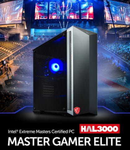 Herní počítač HAL3000 Master Gamer IEM (PCHS2429) GeForce Turing Intel Core i5