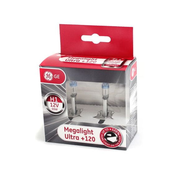 GE Halogenová žárovka Megalight Ultra H1-MU120