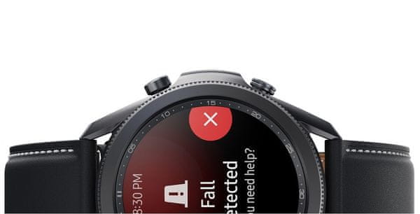 Samsung Galaxy Watch3, detekcia pádu, SOS správa