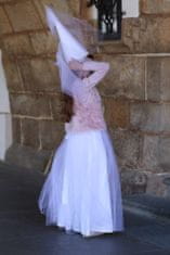 Proděti-cz  Bílá paní - kostým - velikost 120 - 128, součástí kostýmu jsou pouze šaty.