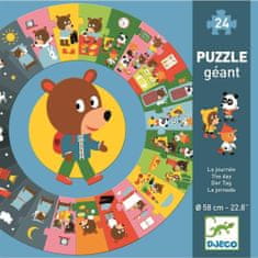 Djeco Puzzle gigant - Denní činnosti