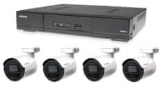 Avtech Kamerový set 1x DVR DGD1005AV a 4x 2MPX Bullet kamera DGC1105YFT + 2x napájecí zdroj ZDARMA!