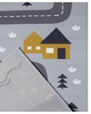 Hanse Home Dětský koberec Adventures 104535 Grey/mustard 80x150