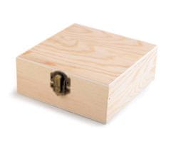 Kraftika 1ks uk dřevěná krabička k dozdobení