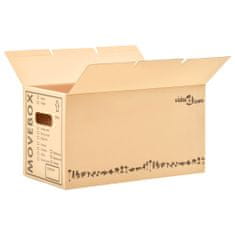shumee Kartónové krabice na stěhování XXL 100 ks 60 x 33 x 34 cm