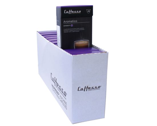 Caffesso Aromatico 100 ks kávových kapslí kompatibilních do kávovarů Nespresso