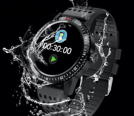 Chytré hodinky Carneo Gear sport, barevný OLED displej, výdrž jeden týden