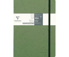 Clairefontaine Zápisník tečkovaný my.essential s šitou vazbou a5 - zelený,