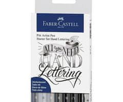 Faber-Castell Sada popisovačů pitt artist pen startovací pro ruční psaní