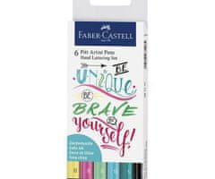 Faber-Castell Sada popisovačů pitt artist pen brave (6ks)