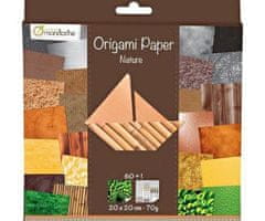 Avenue Mandarine Papíry na origami 20x20cm (60ks) příroda