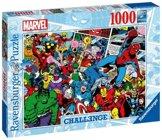 Ravensburger Puzzle 165629 Marvel Výzva 1000 dílků