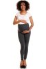 Těhotenské legíny Sheyla šedé, velikost L/XL