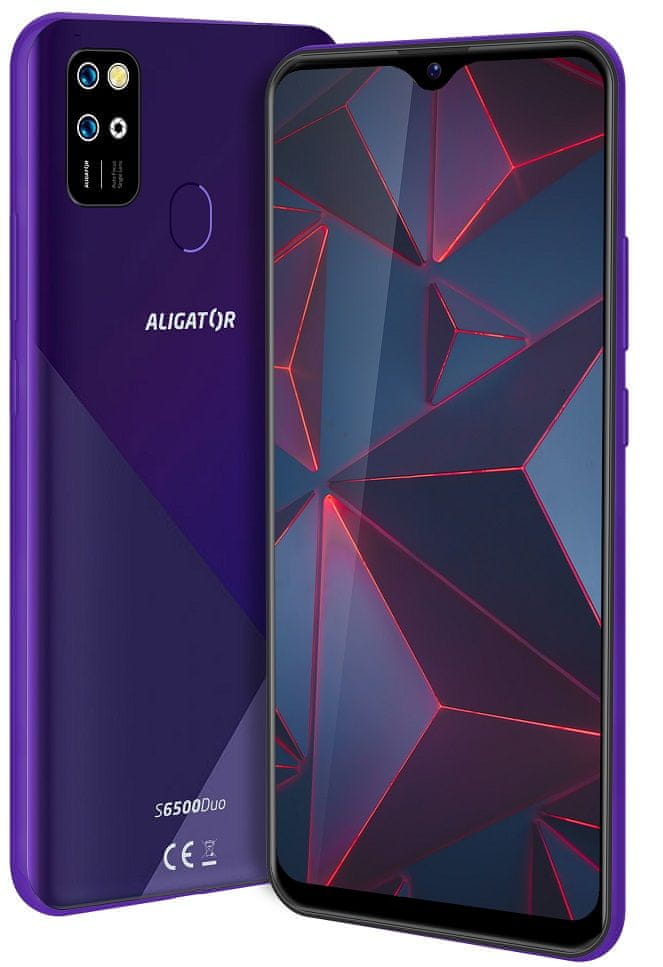 Aligator S6500 Duo, 2GB/32GB, fialový - zánovní