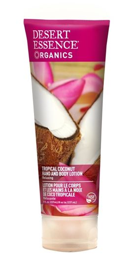 desert esence Tělové mléko exotický kokos 236 ml