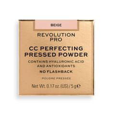 Revolution PRO Lisovaný pudr CC Perfecting (Pressed Powder) 5 g (Odstín Beige)