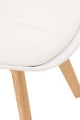 BHM Germany Jídelní židle Lina (SET 4 ks), bílá