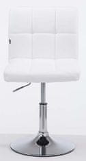 BHM Germany Barová židle Palm (SET 2 ks), bílá