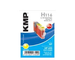 KMP HP 655 (HP CZ112AE, HP CZ112A) žlutý inkoust pro tiskárny HP