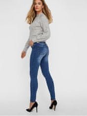 Vero Moda Dámské džíny VMTANYA Skinny Fit 10222531 Medium Blue Denim (Velikost XS/32)