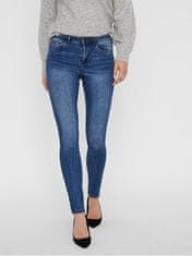 Vero Moda Dámské džíny VMTANYA Skinny Fit 10222531 Medium Blue Denim (Velikost XL/32)