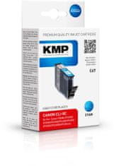 KMP Canon CLI-8C (Canon CLI 8C, Canon CLI 8 C) modrý inkoust pro tiskárny Canon
