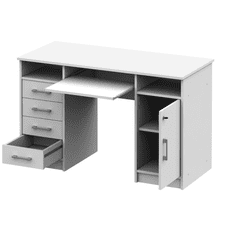 BPS-koupelny PC stůl, bílá, B9 NEW