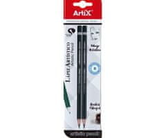 Kraftika Grafitová umělecká tužka artix b (2ks), artix, tužky