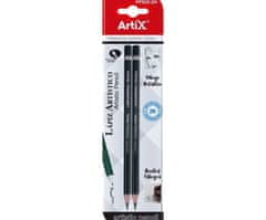 Kraftika Grafitová umělecká tužka artix 2h (2ks), artix, tužky
