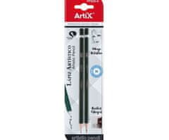Kraftika Grafitová umělecká tužka artix h (2ks), artix, tužky