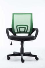 BHM Germany Kancelářská židle Hanna, černá / zelená