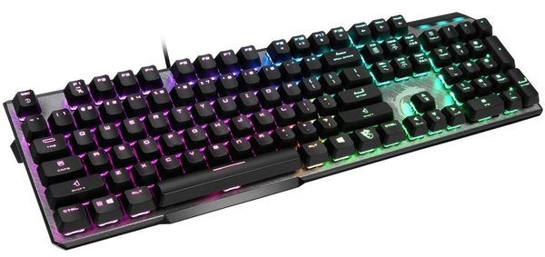 MSI Vigor GK50 Elite, Kailh White mechanická klávesnice anti-ghosting n-key rollover