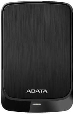 Externí disk ADATA AHV320, 1 TB vysoké přenosové rychlosti šifrování AES snímače nárazů