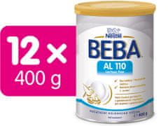 BEBA AL 110 Lactose free 12x 400 g