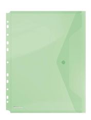 Donau Spisové desky, s drukem, s děrováním, zelená, A4, PP 8540001PL-06