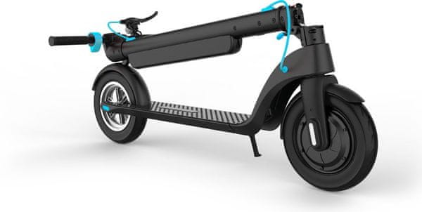 Elektromos robogó Narex E-Scooter ESN 400, nagy akkumulátor kapacitás, nagy teljesítményű motor, nagy hatótávolságú, regenerálódás