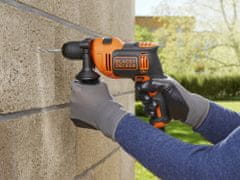 Black+Decker příklepová vrtačka BEH710K, 710 W - rozbaleno