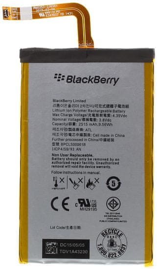 BlackBerry BPCLS00001B Baterie 2515mAh Li-Pol (Bulk) 30543