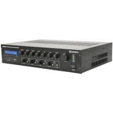 Adastra RM244V, 100V mixážní 4-zónový zesilovač, 240W, BT, MP3, FM